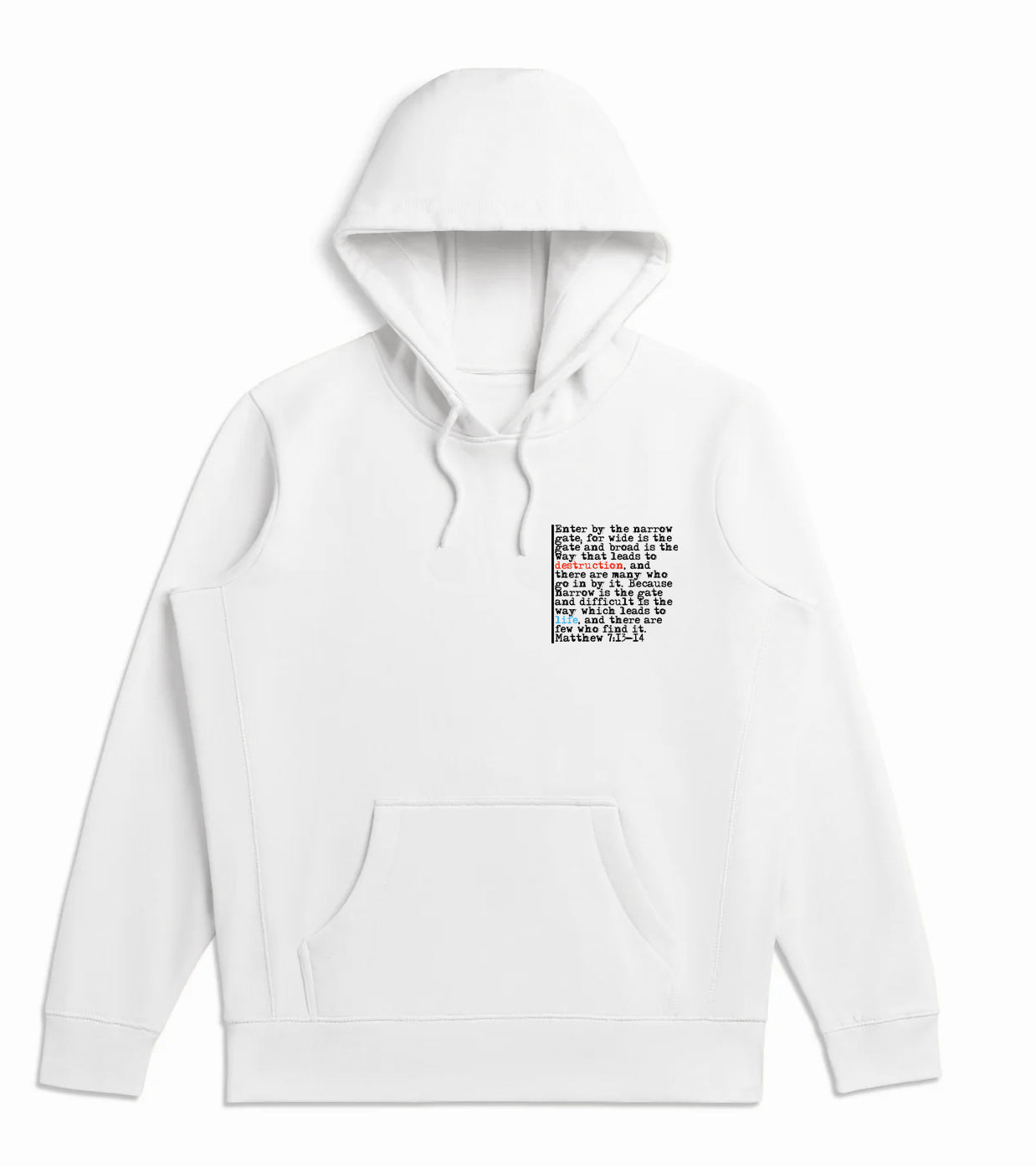 Pathway Hoodie White