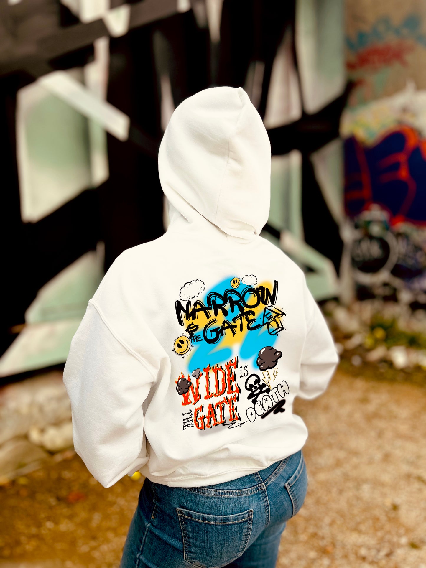 Pathway Hoodie White